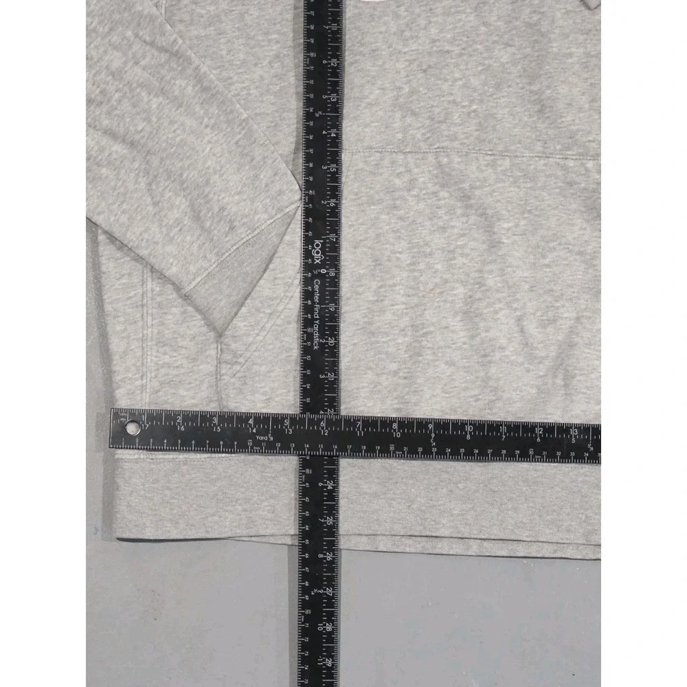 Nike Sportswear Club Fleece Hoodie Gray‎ Pullover Logo Mens Size Large